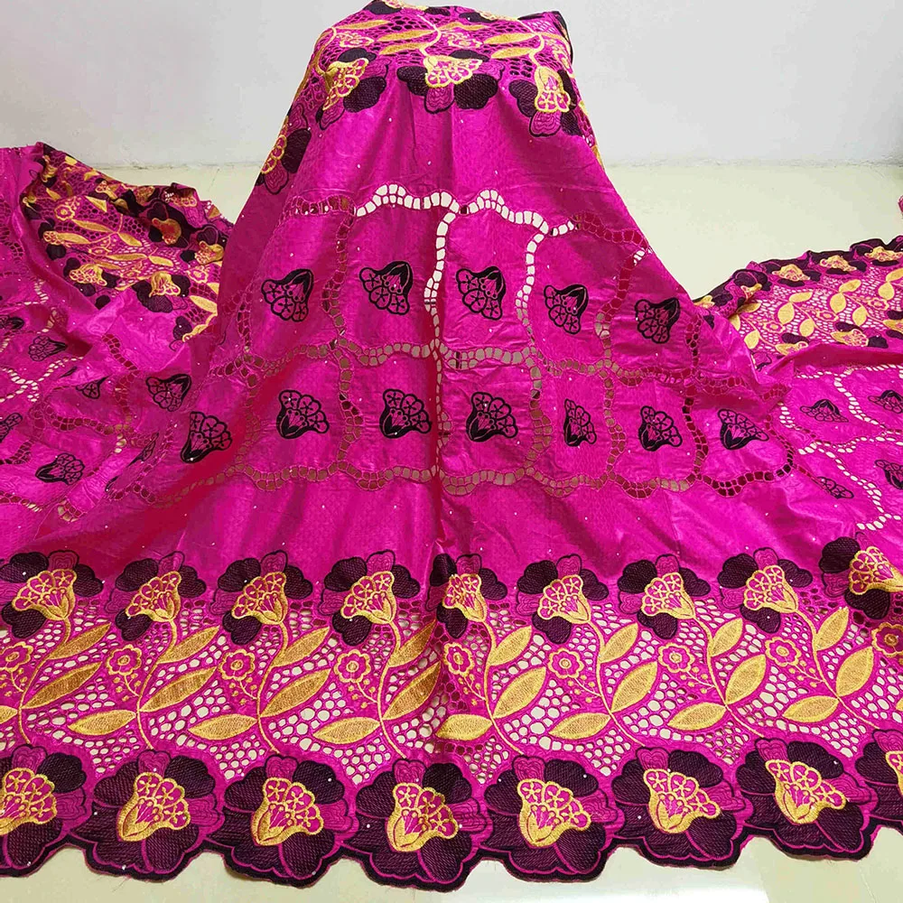 

5 yards bazin brode african lace fabric soft Royal blue wedding african bazin riche fabric latest embroidery swiss lace fabric