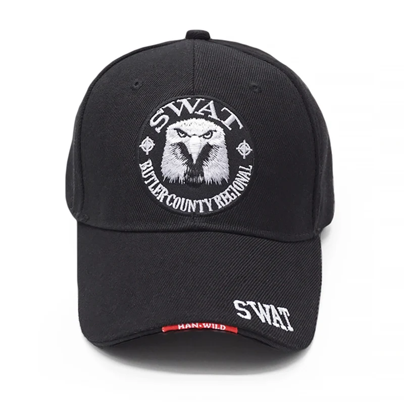 Новая брендовая мужская тактическая бейсбольная кепка Eagle SWAT, армейская бейсболка, хлопковая кепка, Регулируемая Мужская Уличная Бейсболка Кепка Gorras