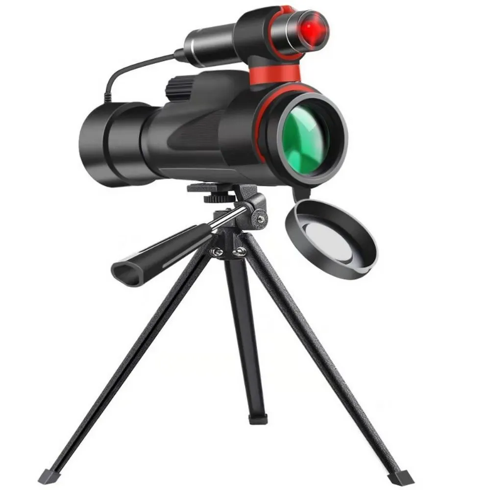 

Outdoor HD Digital Telescope Full-Color Night Vision Infrared with Mount for Hunting