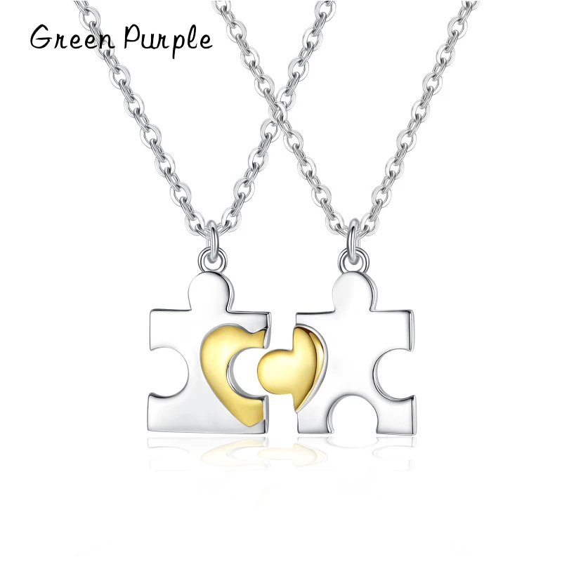 

Подвески из серебра 925 пробы для пар, Подвески Ожерелья Чокеры для молодых женщин, изящные подарки