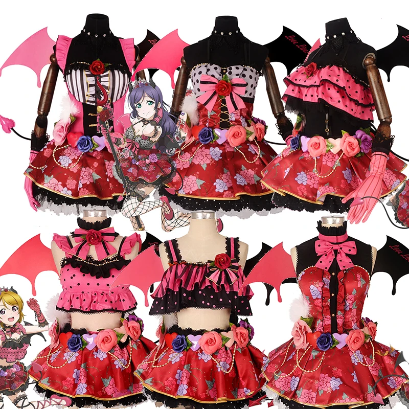 Аниме Комикс LoveLive! Костюмы для косплея школьного идола косплей Косака Хонока