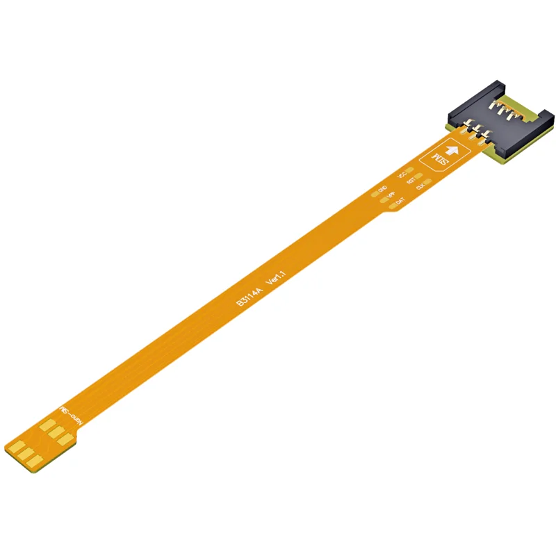 ADT FPC мягкая плата SIM-карта памяти для Mini Nano Micro Мужской и Женский гибкий кабель |