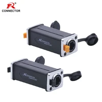 8pcs waterproof rj45 coupler connector 8p8c rj45 female to female network straight couplers