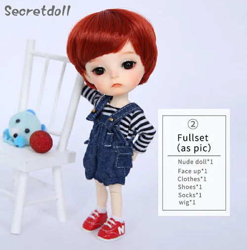 Ming Fullset B BJD куклы 1/8 ShugoFairy Nita Genny Daisy Rerun Ollien душевный шар шарнирная кукла сюрприз комплект - Цвет: Ming Fullset B