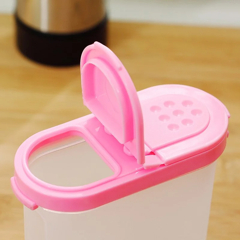 Мини-пластиковый контейнер для еды кухни хранения зерна 2 крышки сортировка риса