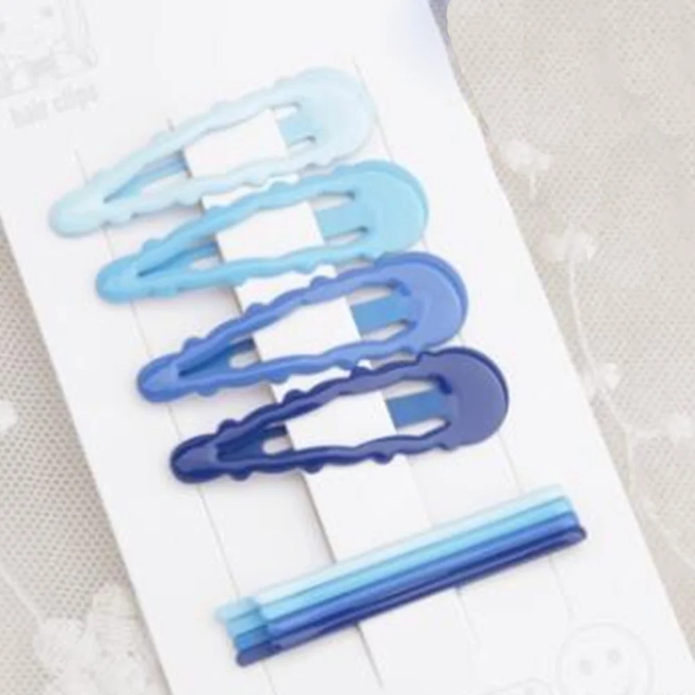 Детская заколка для волос 8 шт./компл. металлические заколки карамельных цветов