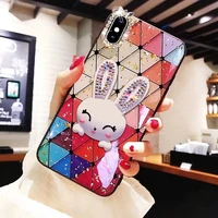 applicable to iphone 11 xsmax phone case 78plus crystal honor 8xp30iv10 rabbit 7 plus