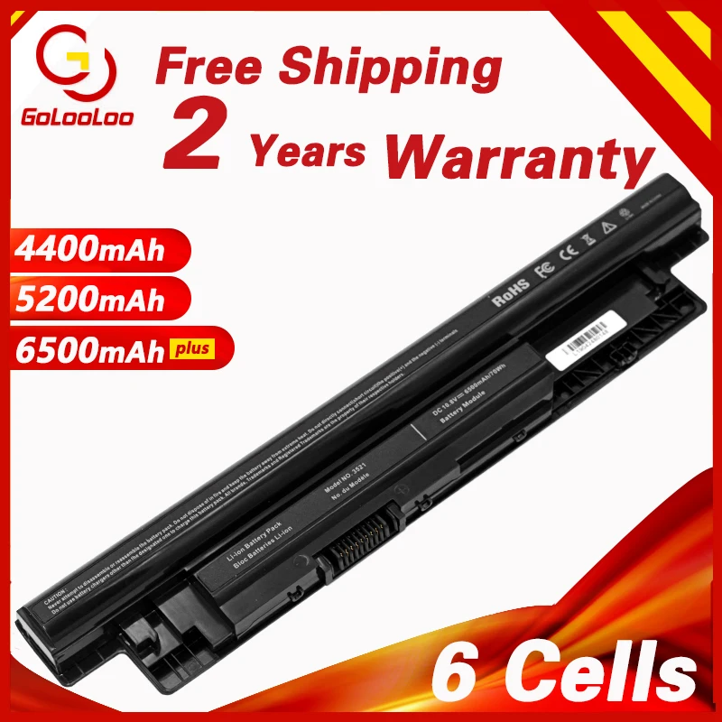 Аккумулятор Golooloo MR90Y для ноутбука Dell Inspiron 15 3521 14 3421 14R 5421 15R 5521 17 3721 17R 5721 для Vostro 2421 2521 VR7HM