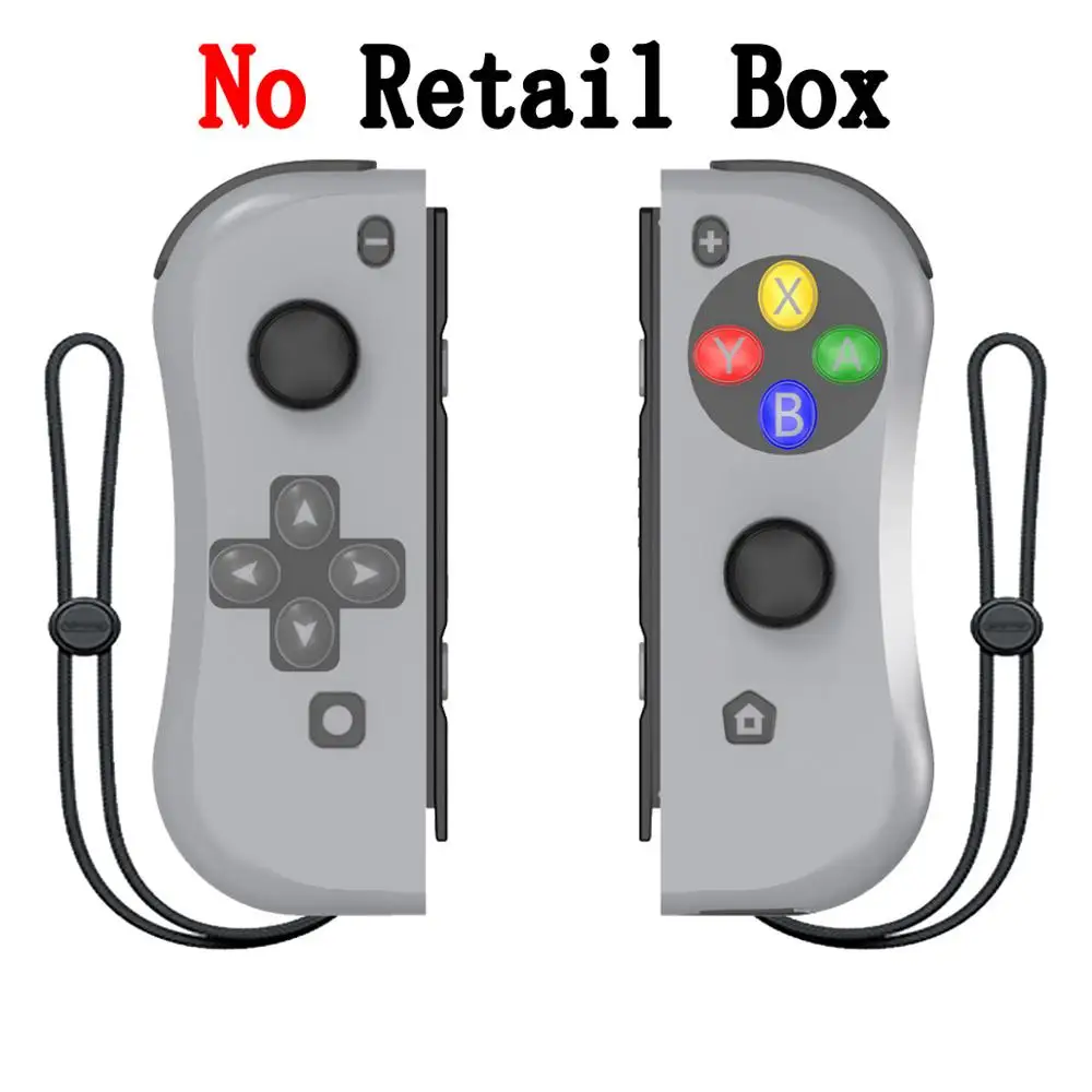 Dark Gray No Box Управление Bluetooth Джойстик для Joycon Joy Con геймпад Nitendo nintendo Zend переключатель управление Лер триггер джойстик игровая консольная панель - Цвет: Dark Gray No Box