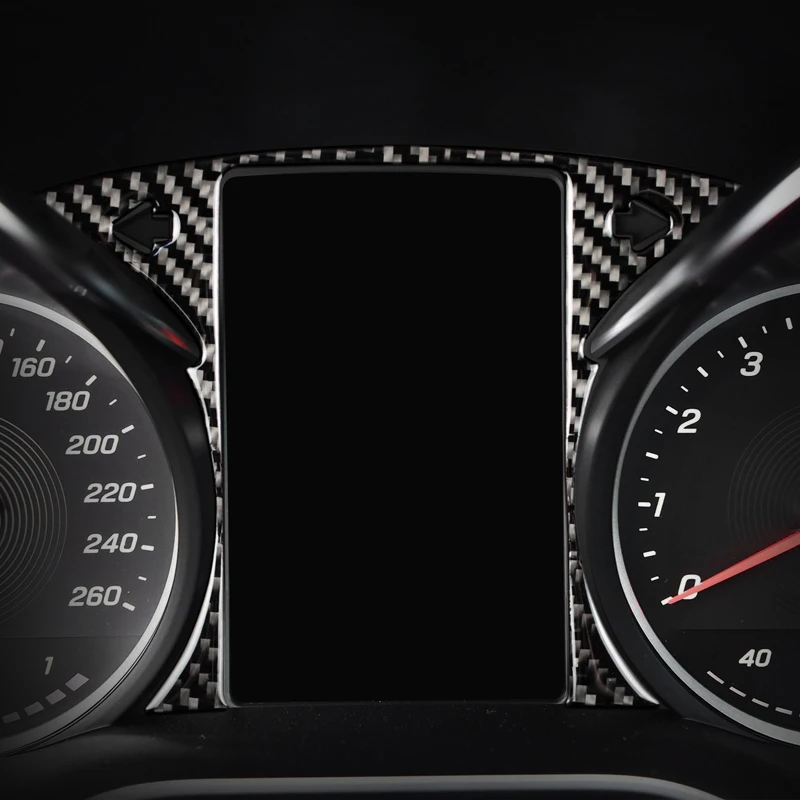 Наклейка для панели приборной Mercedes C Class W205 из углеродного волокна C180 C200 GLC