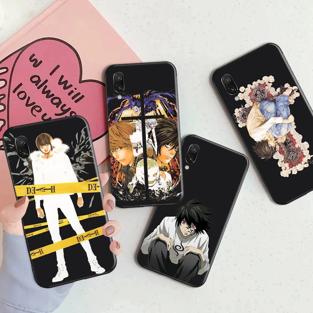 

Death Note Ryuk Kira Killer Phone Case For Xiaomi Redmi 7A Funda Carcasa Soft TPU Cases Back Cover Hot Japan Anime Manga Death