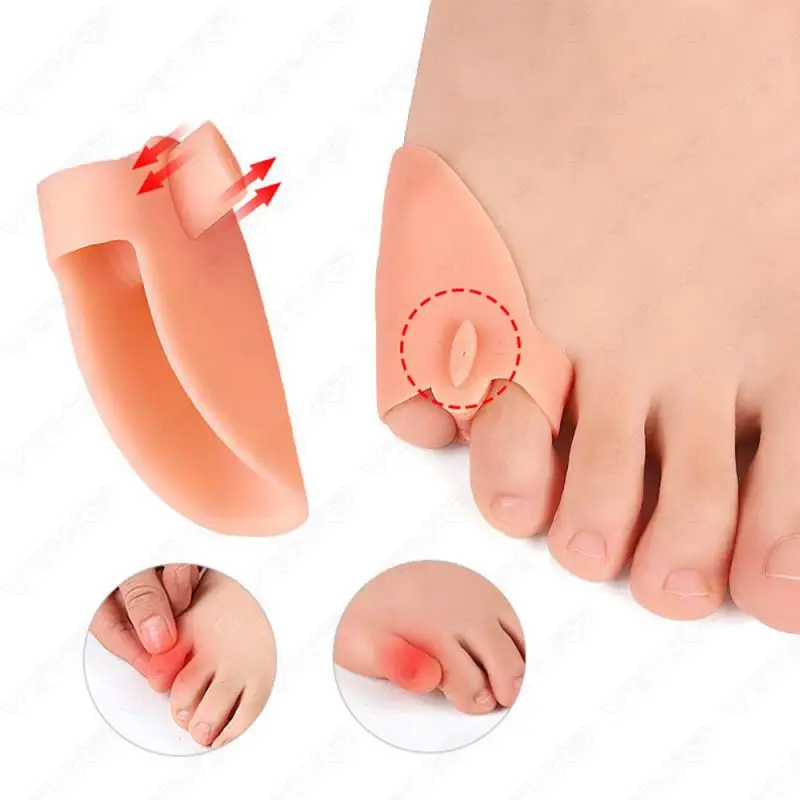 

Лидер продаж, 2 шт., маленькая искусственная Силиконовая защита для пальцев ног