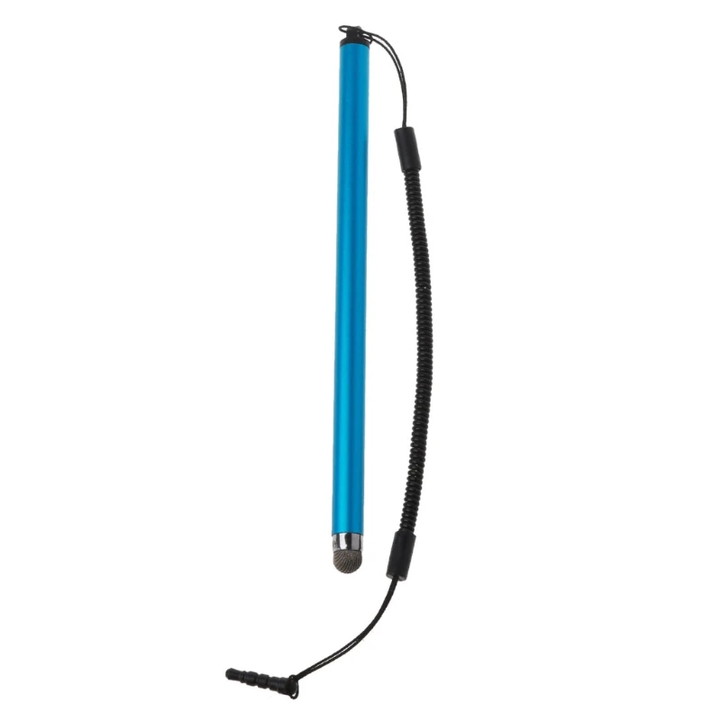 

Anti-lost Lanyard Touch Screen Stylus Pen Fibre Stylus Mesh Micro Fiber Tip Pen for iPad 2018 Smart Phone Tablet H052
