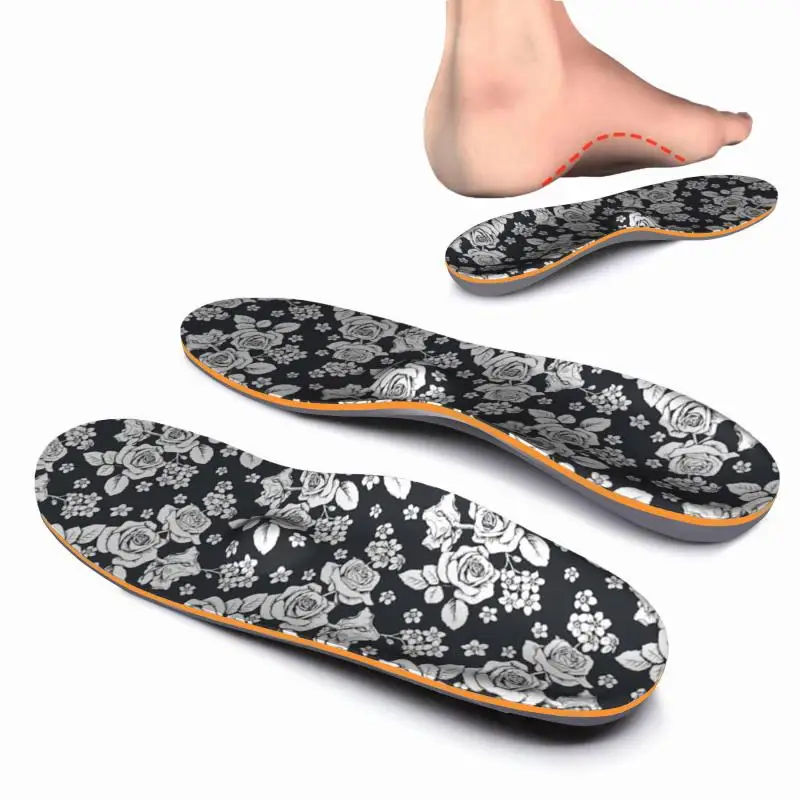 Men Flat Foot Pain Heel Spur Orthopedic Pads Fasciitis Metatarsal Arch Support Orthopedic Insoles Women's Sports Sole Cushion