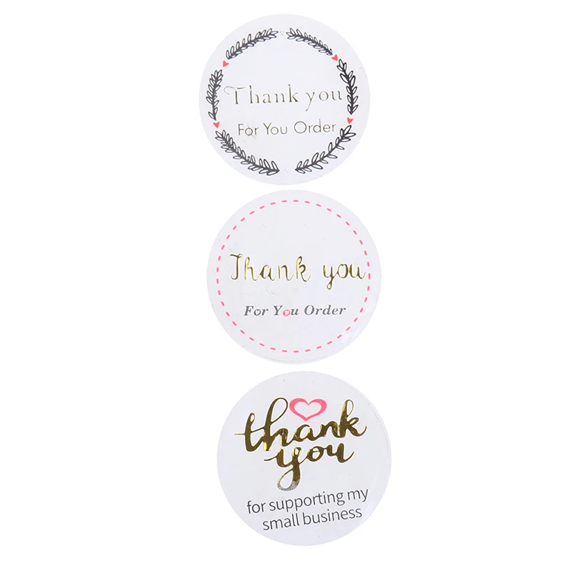 Круглая наклейка Спасибо за вас s этикетки для печати маленького магазина ручной