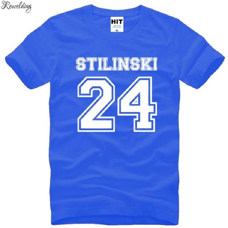 

Teen Wolf T-shirts Men Stilinski 24 Letter Printed T Shirts Men Graphic Cotton T-shirts Tops Short Sleeve O-neck Summer T shirts