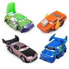 Модели машинок из сплава Disney Pixar Тачки 2, модель DJ Bad Guys Wenge Badger Flame Slugs Blue Four Group 1:55, металлические игрушечные автомобили, детские подарки