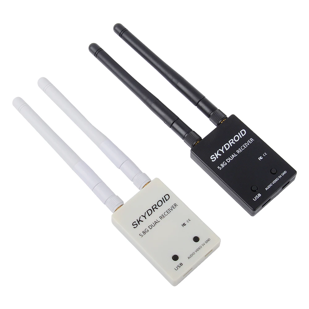 Skydroid UVC двойной антенный приемник управления OTG 5,8G 150CH полный канальный FPV приемник W/аудио для Android смартфонов