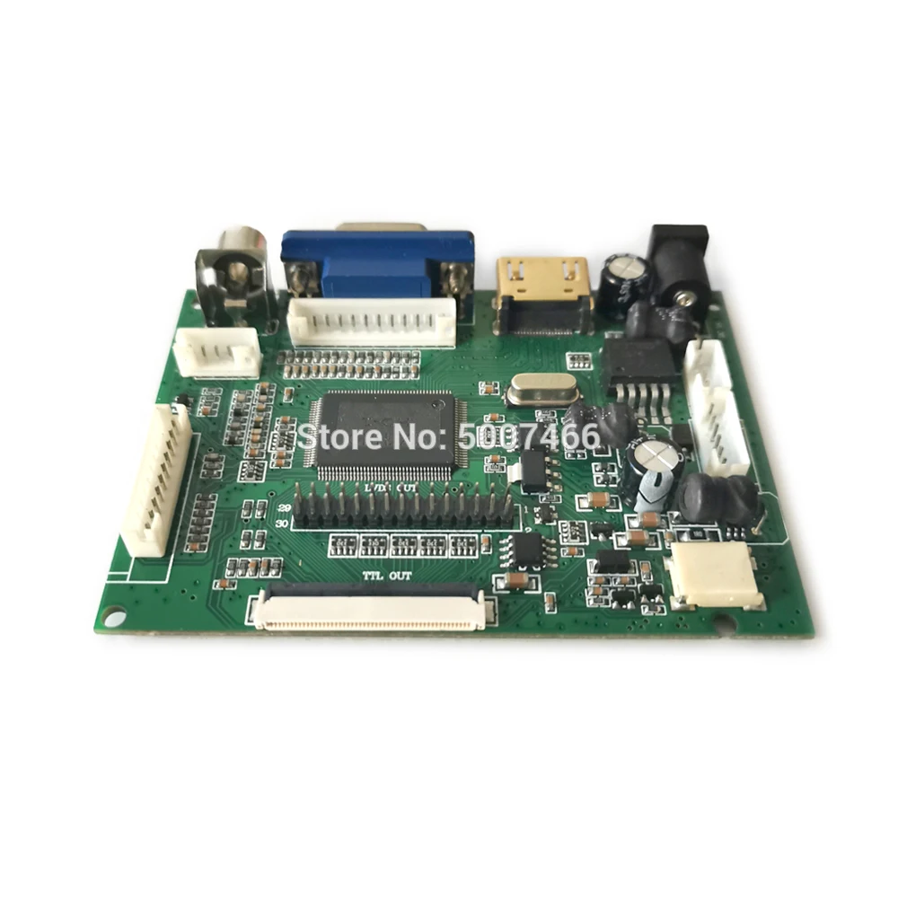 2-CCFL DIY kit 30-Pin LVDS +VGA+AV LCD screen 1024*768 fit LQ150X1LAP5/N150X7/TX38D88VC1GAA/B display controller drive board | Компьютеры