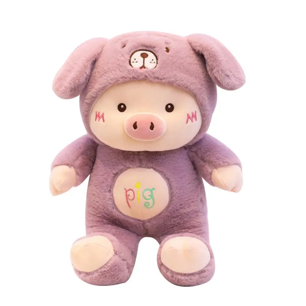 

Funny Pig Coplay Cats Bear Doll Plush Stuffed Toy Children Birthday Xmas Gift