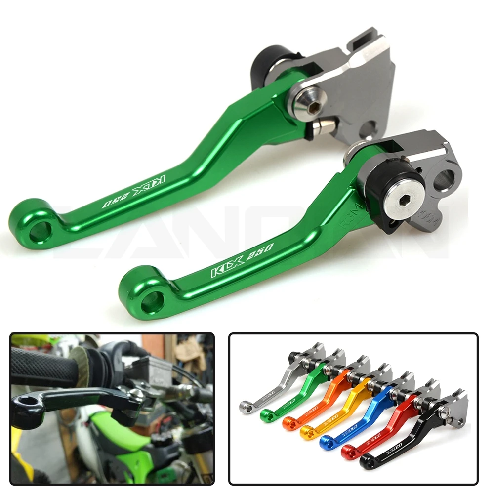Для KAWASAKI KLX250 2008 2018 рычаг сцепления тормоза мотоцикла CNC поворотный KLX 250 2009 2010 2011 2012
