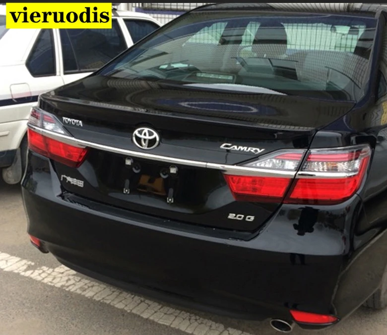 

Красный светоотражающий товар, спойлер для toyota camry 2006-2011 года, высококачественный спойлер из АБС-пластика для заднего крыла, грунтовка, цвет...