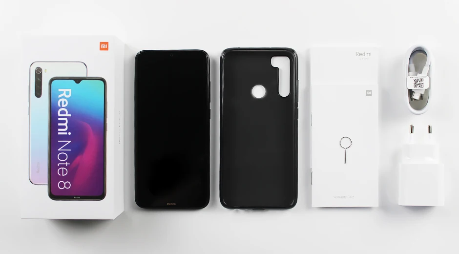 Смартфон Xiaomi Redmi Note 8 с глобальной версией, 3 ГБ, 32 ГБ, Восьмиядерный процессор Snapdragon 665, 4-мегапиксельная камера заднего вида, 6,3 дюйма, 4000 мАч
