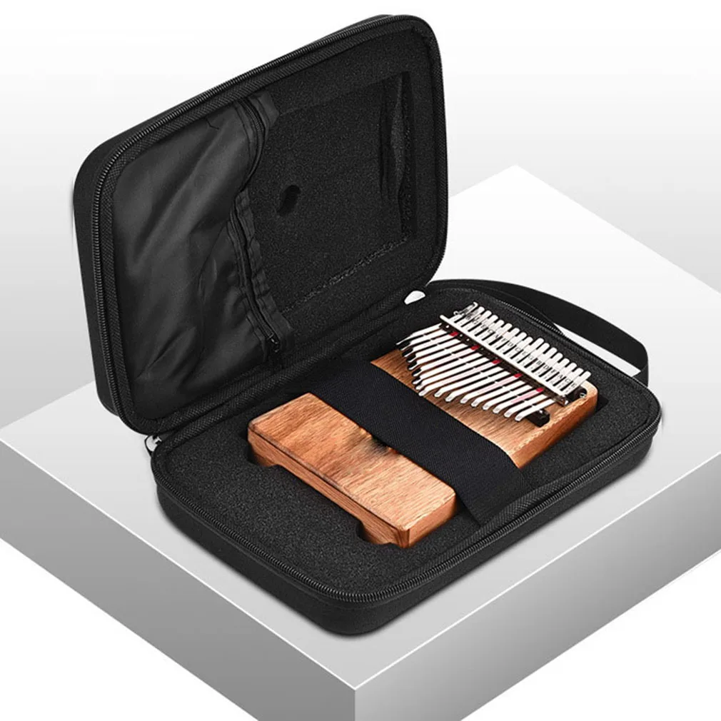 

Waterproof Shockproof EVA Case Thumb Piano Black Portable General Box Bag