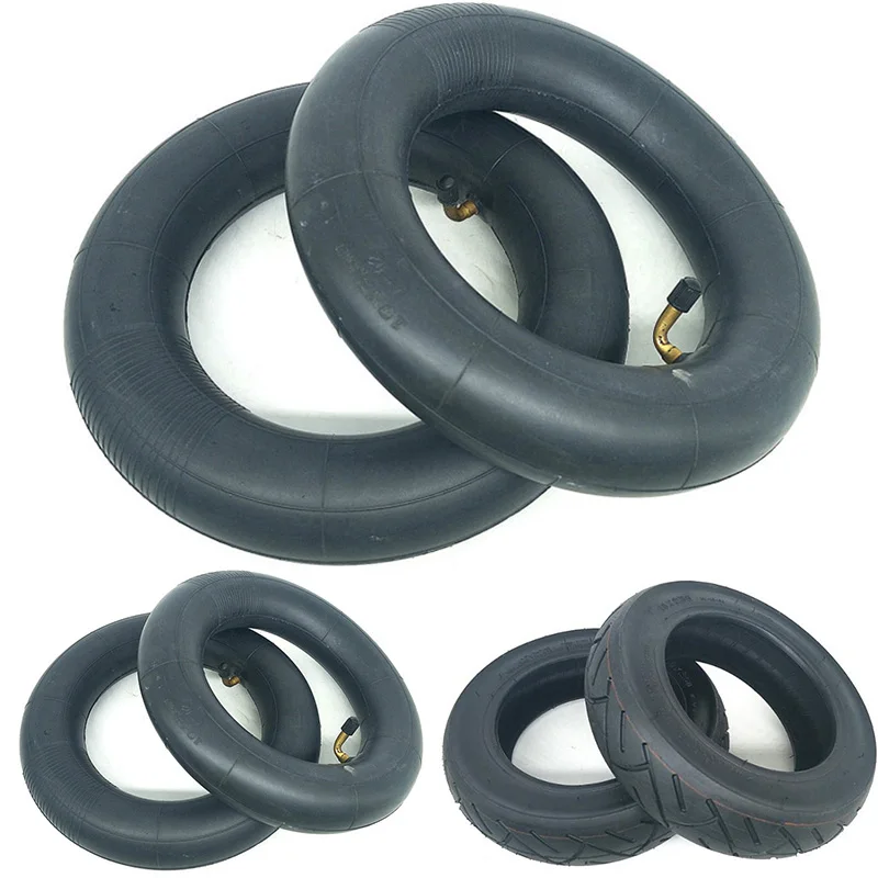 

1 Pcs Black Tires / Inner Tube For Electric Scooter E-Bike Part 10x2.50 Rubber