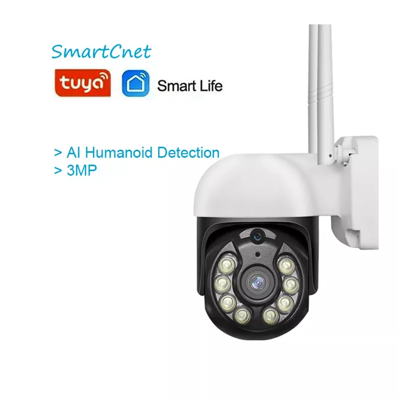 

IP-камера Tuya Smart HD для системы видеонаблюдения с поддержкой Wi-Fi, 3 Мп