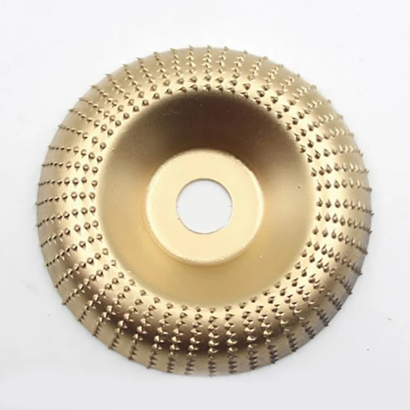 

GTBL 2Pcs 100mm Wood Angle Grinding Wheel Sanding Carving Rotary Tool Abrasive Disc Angle Grinder Tungsten Carbide Coating Bore