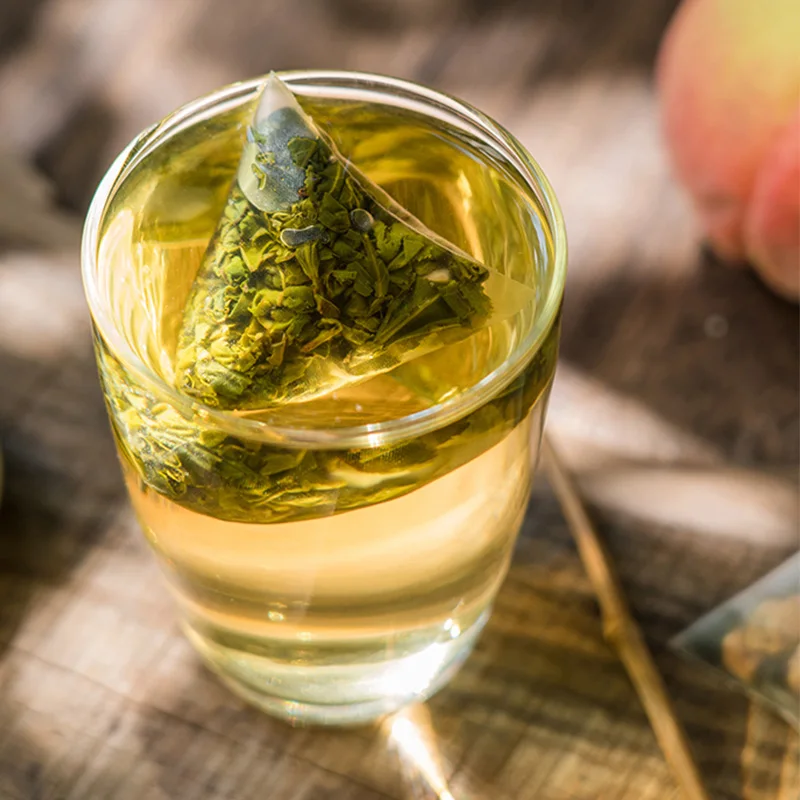 50 шт. китайские чайные пакетики High Mountain Oolong сладкий Сушеный персик китайский чай