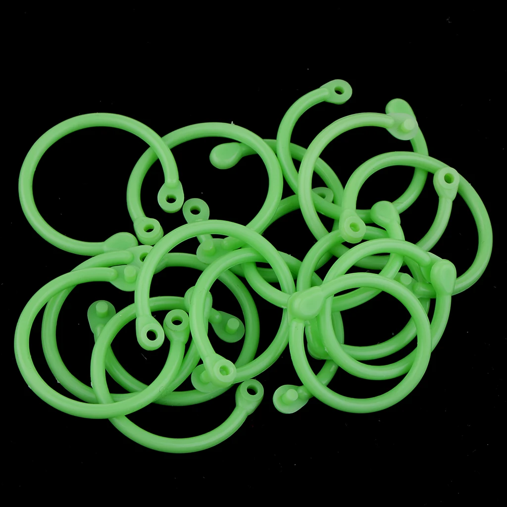 16 штук оплеиваемые кольца для книг круги свободный лист связывающие поделок