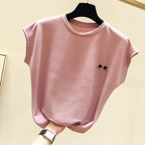 

2019 Black T Shirt Women Clothes Fashion Tee Top multi Fashion Cotton Ladies Tee Shirt