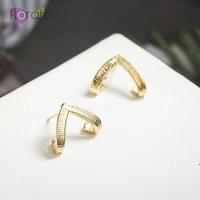 minimalist 925 sterling silver ear needle stud earrings for women triangle earrings geometric earring hypoallergenic jewelry