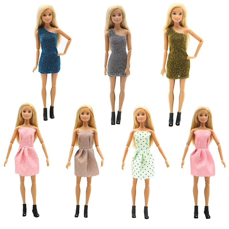 Для оригинальной одежды Барби 15 стилей модная одежда ручной работы повседневная