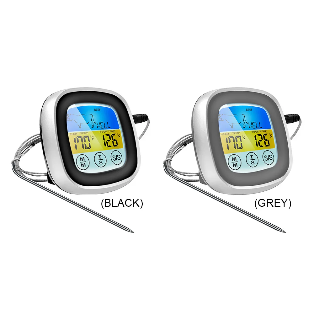 

Touch Screen Digital Kitchen Thermometer Meat Barbecue Food Temperature Measurement Tool Electronic Cooking Food Thermometer
