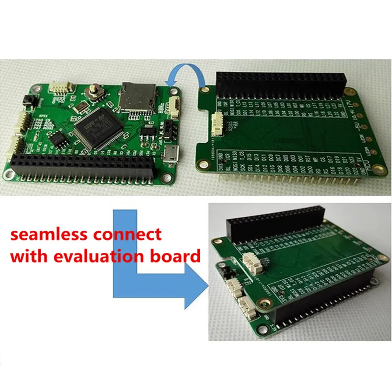 RGB STM32 тестовая плата 4 3 дюймовый TFT ЖК дисплей экран 480x800 резистивная емкостная