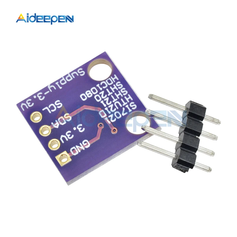 Si7021 Температура влажности Сенсор GY-213V-HTU21D I2C заменить SHT21 HDC1080 модуль