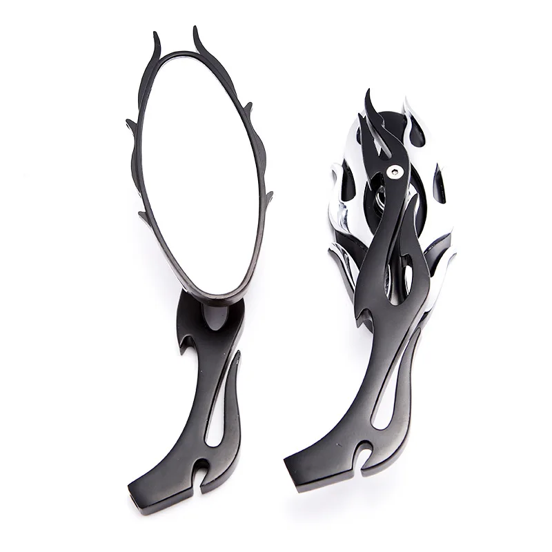 Хромированные каплевидные боковые зеркала заднего вида 8 мм 10 адаптер для