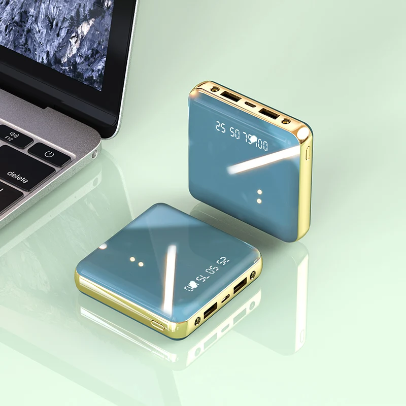 30000mAh мини банк силы быстрое зарядное устройство LCD Тип C двойной USB повербанк