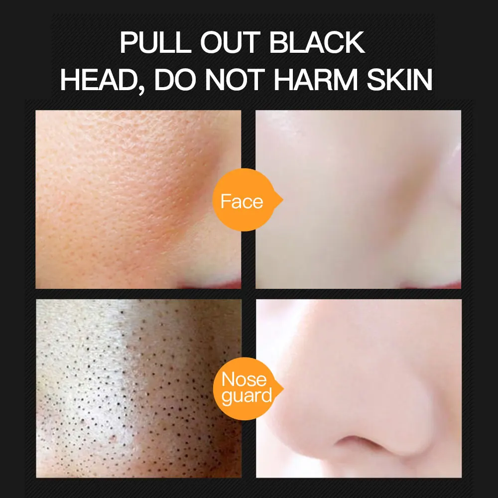 100 мл средство для удаления черных точек на носу черная маска лица с бамбуковым