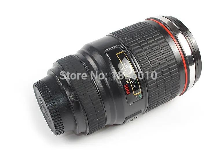 Двойной вакуумный корпус 304 нержавеющая сталь черная эмуляция объектив камеры