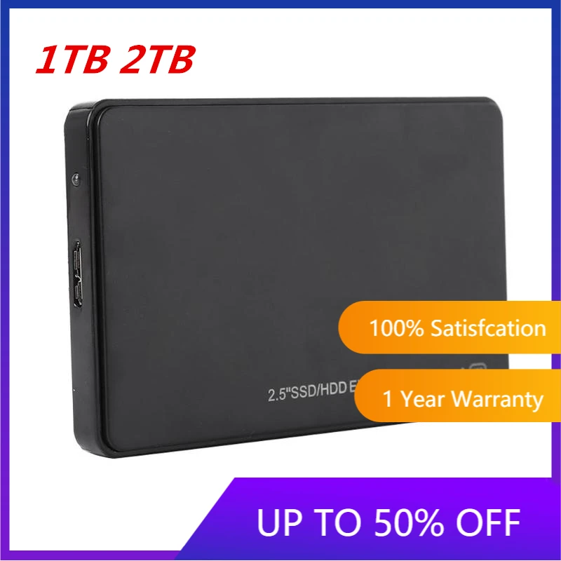 2 5 Мобильный жесткий диск USB SATA3.0 1 ТБ HDD внешний Внешние жесткие диски для