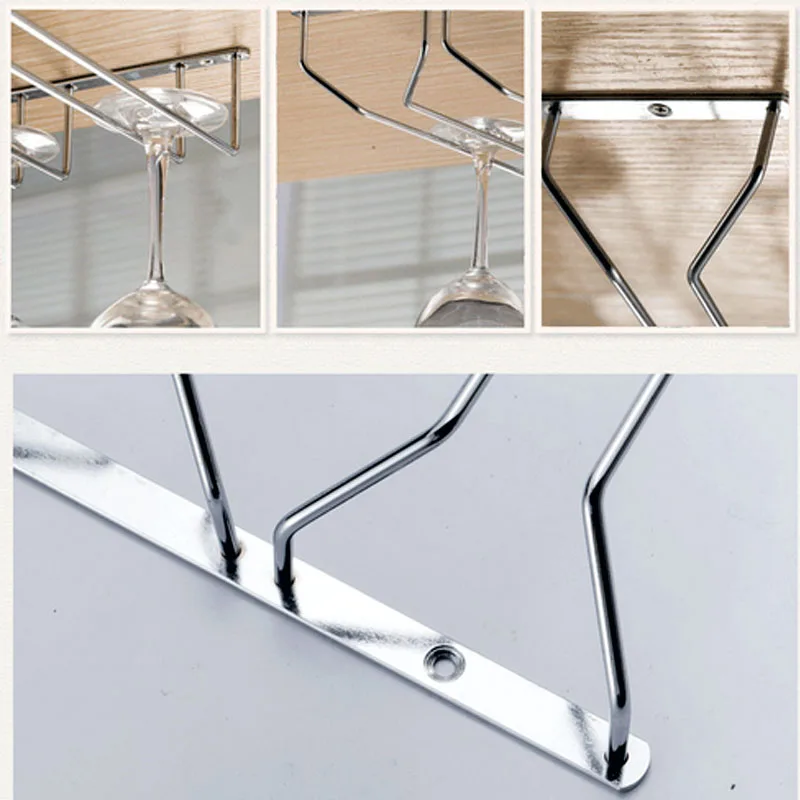 Перевернутая стойка для стаканов красного вина цвет шампанского яркий держатель