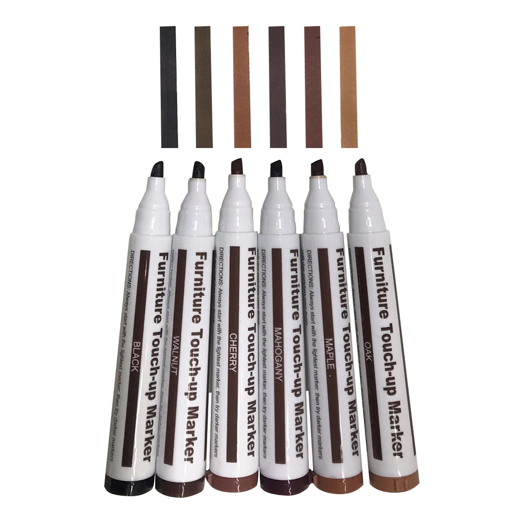 

Wood grain color correction pen Furniture touch up pen Floor repair repair scratch off paint complementary color repair awesome