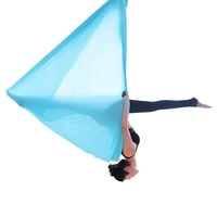 Aerial Silk Set 13Yards 12M Low Stretch Nylon Yoga Swing for Fly Dance and Carabiner and Swivel Home Gym