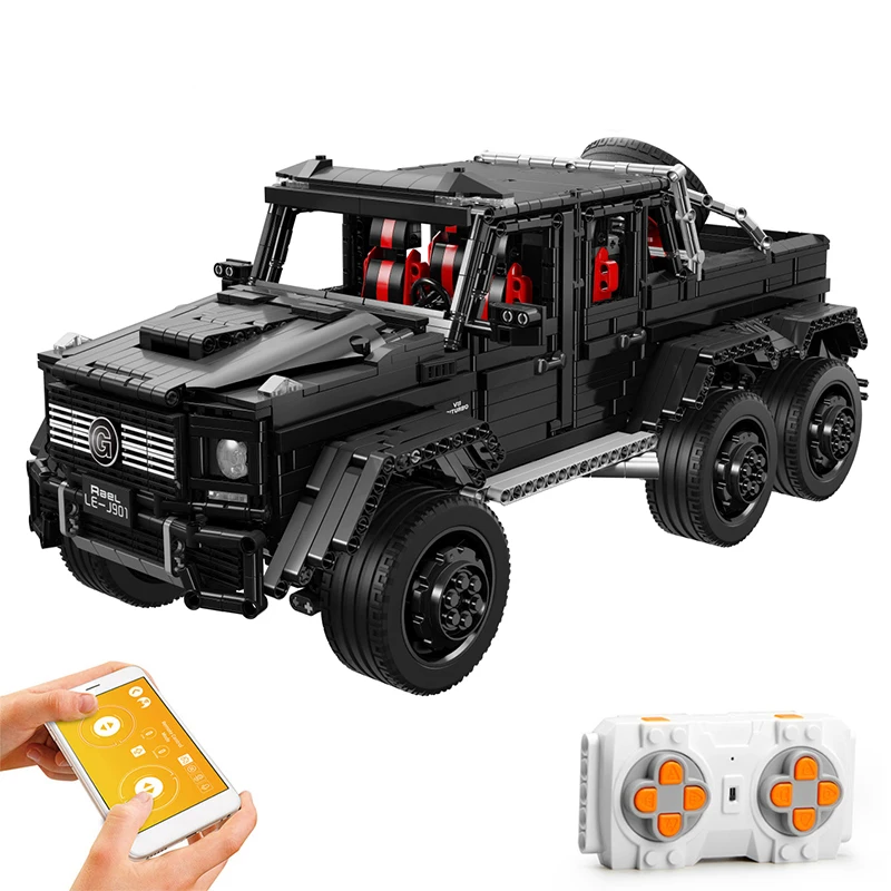 

high-tech LAND CRUISER Remote Control Building Blocks Off-Road Vehicle Truck RC/Non-RC Bricks SUV Children Toys Gifts 3300Pcs