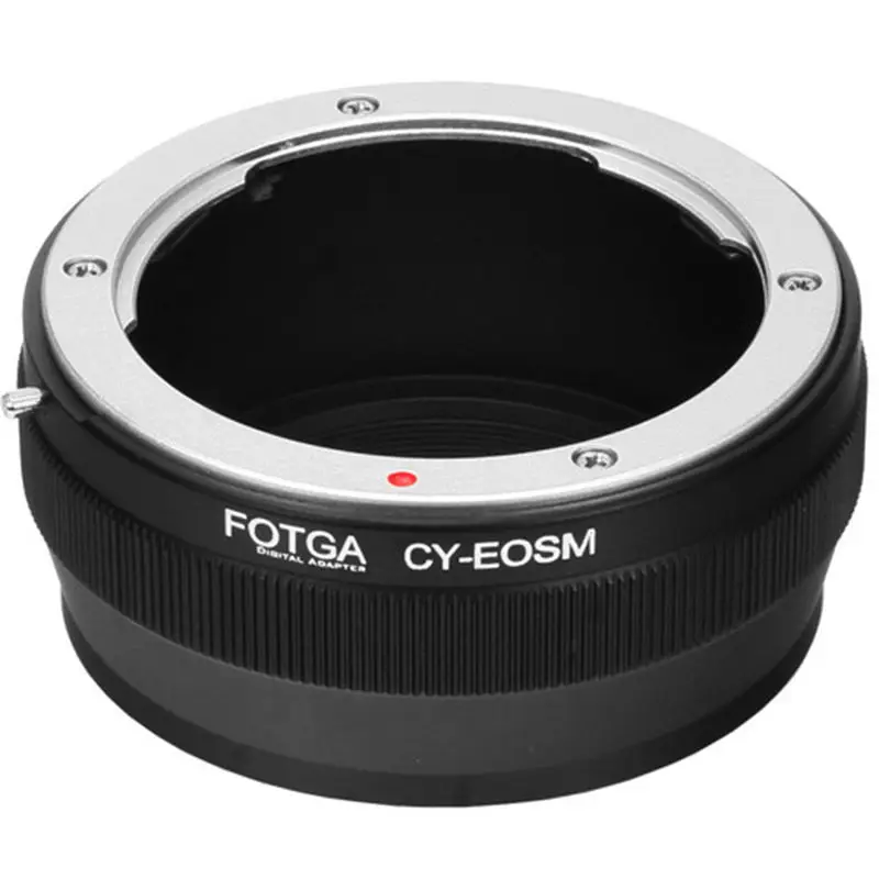 Переходное кольцо FOTGA для объектива Contax Yashica C/Y камеры Canon EOS M M2 M3 с поддержкой в
