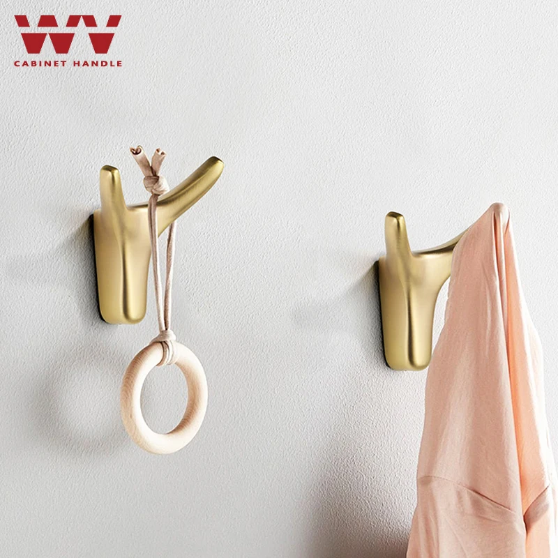 Настенный крючок для одежды халата в спальню пальто гостиную полотенец